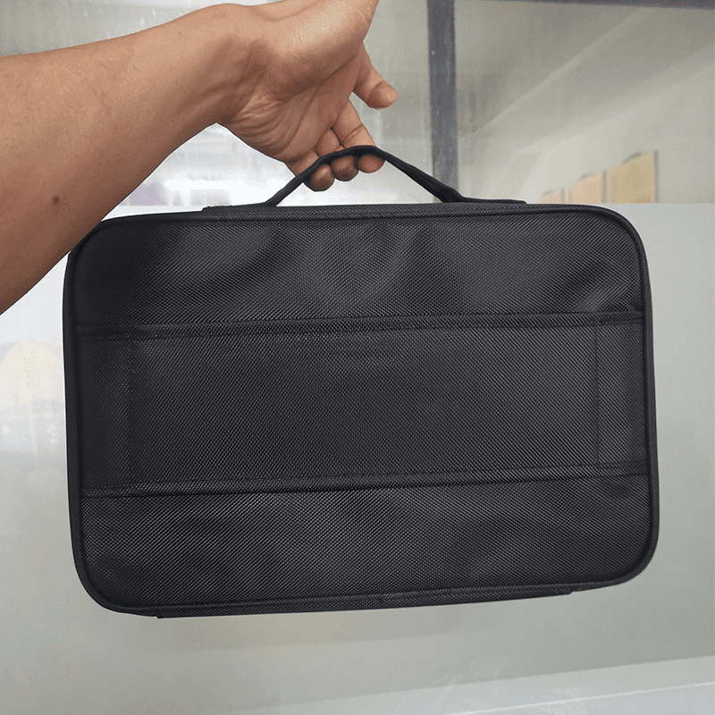 Tool kit and organizer box, home repair storage kit, storage tool box with customizable dividers and large storage capacity