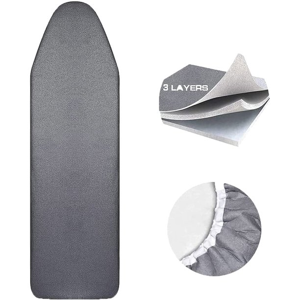 Ironing Board Cover,3 Layers Thick Padding Ironing Board Covers,Resist
