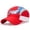 A-Red291, variant on Hats Children's Contrast-Color Shark Embroidery Mesh Lightweight Breathable Adjustable Baseball Cap Sunshade Headwear