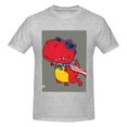 thumbnail image 4 of Bingfone Dinosaur Super Hero Cartoon Men'S Loose Fit Short-Sleeve Pocket T-Shirt, 4 of 7