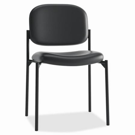 BASYX BSXVL606SB11 Guest Chair- Black - 21.25 in. x 21 in. x 32.75 in.
