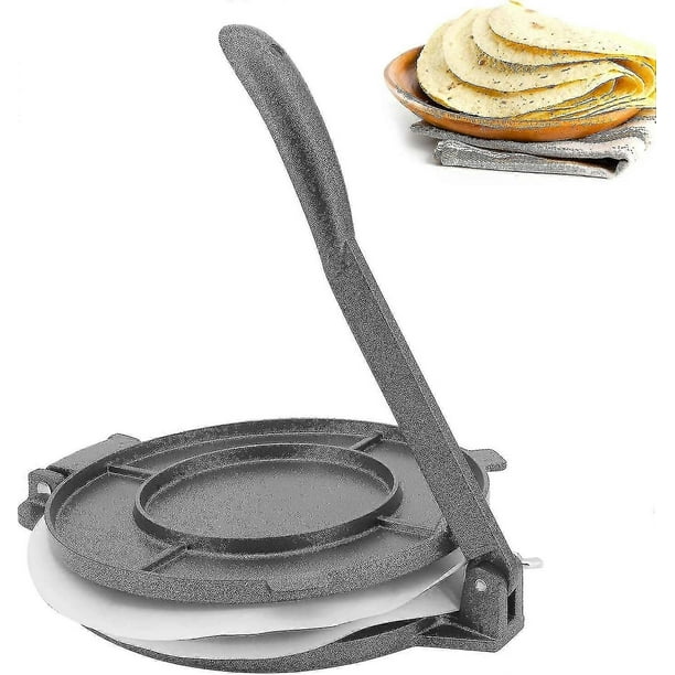 Tortilla Press,20cm Cast Iron Tortilla Press,tortilla Maker Greaseproof Baking ,tool To Making Tortilla,chapati,roti 1pcsd-