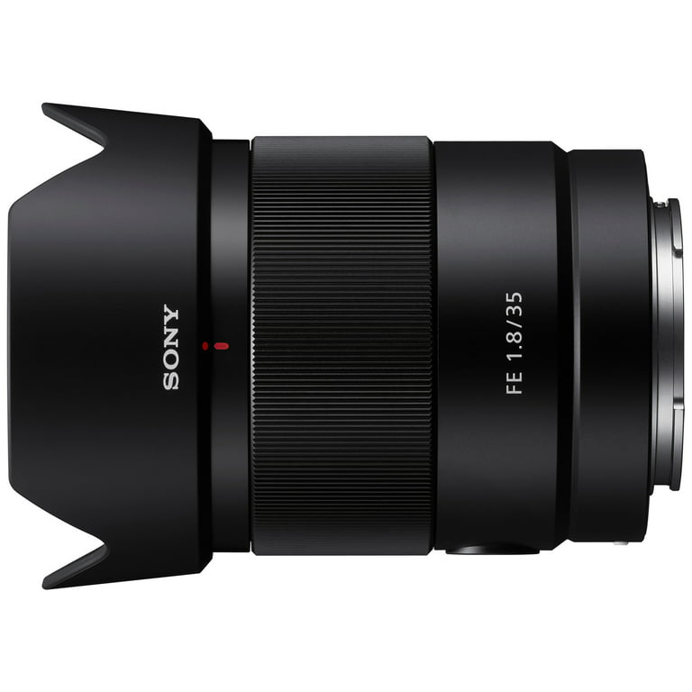 Sony SEL35F18F - Wide-angle lens - 35 mm - f/1.8 FE - Sony E-mount - for  Cinema Line ILME-FX3; NXCAM NEX-FS100; a1; a6300; a6500; a7C; a7R II; a7R  IV;