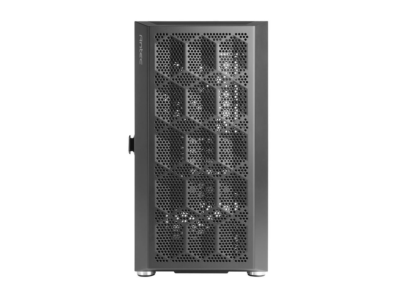 Antec NX200M Micro-ATX Tower, Mini-Tower Computer Case with 120mm Rear Fan Pre-Installed, Mesh Design in Front Panel Ventilated Airflow, NX Series, Black
