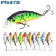 thumbnail image 2 of Fishing Lure Minnow Crankbait Hard Bait Wobble Slow Sinking Artificial Bait Pike, 2 of 5