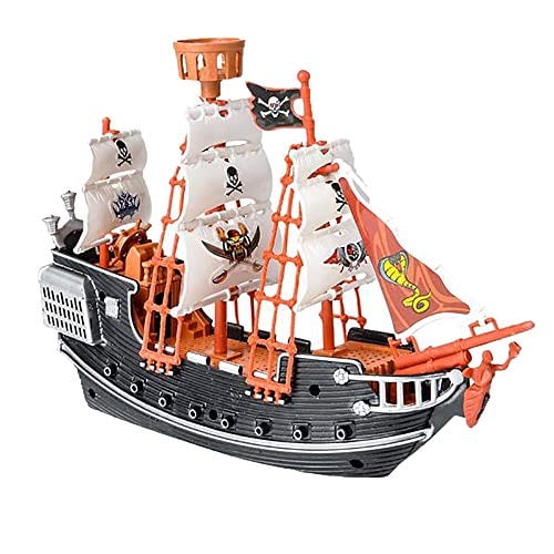 The Dreidel Company detallado Pirate Boat Ship Adventure Playset, Pirate Fun Toy, Party Fav The Dreidel Company The Dreidel Company