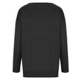 thumbnail image 5 of ShomPort Women's Classic Lightweight Sweater Long Sleeve Solid Color Lounge Shirts Pullover, 5 of 5