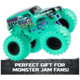 thumbnail image 3 of Monster Jam, Official Grave Digger Monster Truck, Die-Cast Vehicle, 1:64 Scale, Kids Toys for Boys Ages 3 and up, 3 of 8