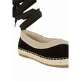 thumbnail image 4 of London Rag Yalva Microfiber Detachable Lace Womens Espadrilles, 4 of 9