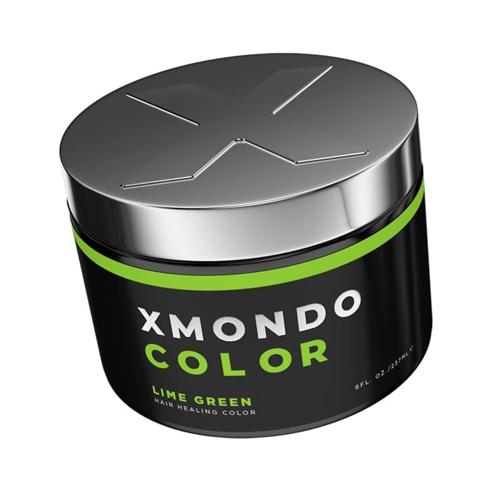 XMONDO Color Lime Green Hair Healing Semi Permanent Color Vegan