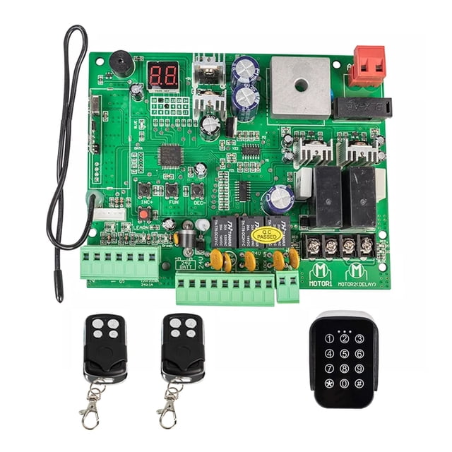 12V/24V Board For Automatic Double Arms Swing Gate Opener Control Board Panel Smart Control Center System Replace Fittings ,Long Lasting