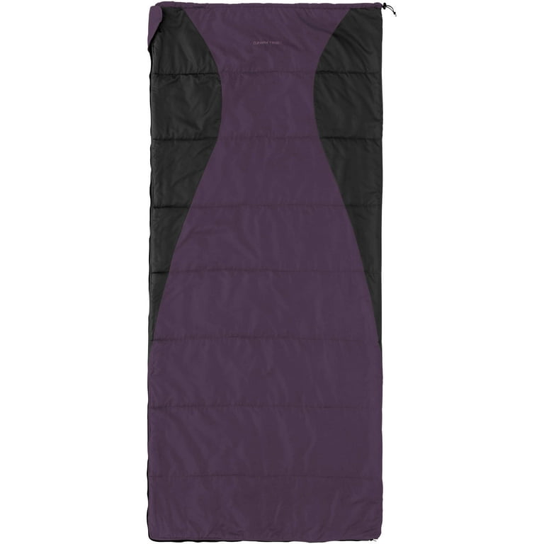 Ozark Trail Climatech 40-Degree Cool Weather Lightweight Sleeping Bag,  Purple - Walmart.com