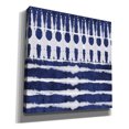 thumbnail image 2 of Epic Graffiti 'Blue Shibori A' by Linda Woods, Canvas Wall Art, 12"x12", 2 of 3