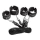 thumbnail image 1 of Soft Leather Cuffs Set Adjustable Straps Kit For Hand-wrist-ankle, 1 of 5