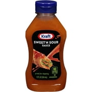 Kraft Sweet 'n Sour Sauce (12 fl oz) - A versatile Asian-inspired sauce with a perfect balance of sweetness and tanginess