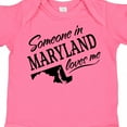 thumbnail image 4 of Inktastic Someone in Maryland Loves Me Boys or Girls Baby Bodysuit, 4 of 5
