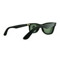 thumbnail image 5 of Ray Ban RB 2140-F Wayfarer 901-S - Matte Black/Green by Ray Ban for Men - 52-22-150 mm Sunglasses, 5 of 7
