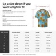 thumbnail image 5 of Gukieu Sunflowers Print Men's Short-sleeved Shirts, Button-down Pocket Shirts, T-shirts, Beach Vacation Travel Summer Clothing-Large, 5 of 5