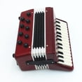 thumbnail image 4 of Esquirla DOLLHOUSE MINIATURE Wooden Accordion Musical Instrument Accessory 1/12 Scale, 4 of 8
