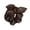 2 Post a circle, variant on Fashion Leopard Pattern Hair Claw Soft Fabric 13cm Length Hair Clip Headdress For Styling Needs