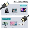 thumbnail image 4 of Cable adaptador USB a HDMI 4K HD para pantalla de monitor, 4 of 7