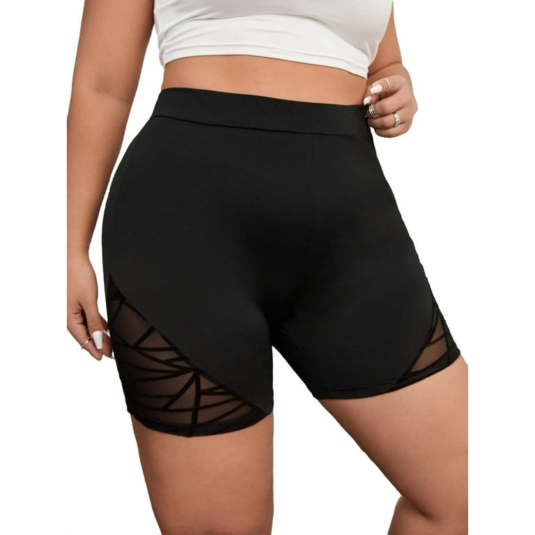 Black biker shorts walmart sale