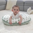 thumbnail image 4 of Boppy Funda de Cojín de Lactancia​ Hojas verdes gris L, 4 of 5