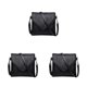 thumbnail image 5 of Minnieouse Bolso bandolera casual con gran capacidad Fácil organización Bolsas de mensajero Bolsas de hombro PU Negro-S Type1 NO1, 5 of 6