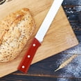 thumbnail image 1 of DRAFIDEEP 1 Set Kitchen Cutter Handle Grip Brown Wood for Home Users and Professional Cooks Stable, 1 of 6