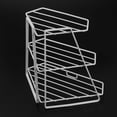 thumbnail image 4 of OUSITAID 3-Tier Corner Shelf Counter Storage Stand Cupboard Shelf Organiser Kitchen Counter Shelf Spice Storage Rack for Cupboard, 4 of 8