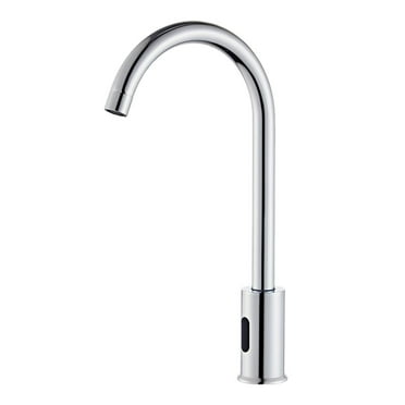 amagogo Touchless Bathroom Faucet Alloy Easy Installation Modern Automatic Sensor Faucet