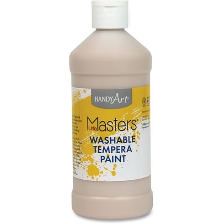 Orange 16 Ounce Powder - Handy Art, HAN211700, 16 oz. Little Masters Washable Tempera Paint, 1 Each