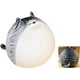 thumbnail image 3 of Animales de peluche de gato atigrado a rayas grises de 12 pulgadas, almohada para abrazar de felpa de gato atigrado a rayas gordas redondas, muñeco de gato de peluche, regalo para niños y amantes en c, 3 of 4