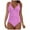 Z2-Purple, variant on Women's One Piece Swimsuit Tummy Control Deep V Neck Double Straps Bathing Suit Purple, XXL
