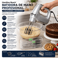 thumbnail image 3 of Batidora de Mano Profesional Hamilton Beach 7 Velocidades y Función QuickBurst con Batidor y Ganchos para Masa Gris, 3 of 9