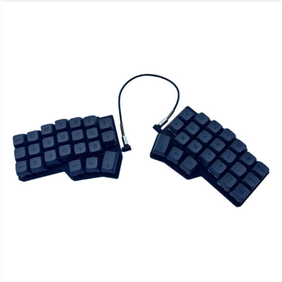 Corne V4 Split Keyboard with Keycaps and Switches Included, Hot-Swappable Ergo Design, RGB Backlight