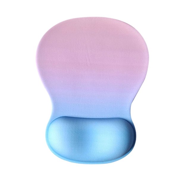 Reposamuñecas de gel para ratón, ergonómico, suave y cómodo, ideal para oficina, juegos y uso doméstico.