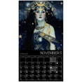 thumbnail image 2 of Dark Goddess Desktop Calendar Personalized Stylish Coils Calendar for Living Room, 2 of 5