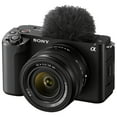 thumbnail image 3 of Sony ZV-E1 Mirrorless Camera (Black) with FE 28-60mm Lens + 2 Pack SanDisk 64GB Card + Backpack + Wideangle + Tripod + ZeeTech Accessory Bundle International Version, 3 of 5