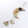 thumbnail image 2 of Adornos Colgantes De Madera Redondos En Forma De Luna Con Forma De Estrella Eid De Ramadán Islámico, Adorno De Decoración Duradero seitruly HA024904-02, 2 of 6