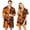 Orange, variant on JULMCOMO Halloween Matching Pajamas for Couples Pumpkin Devil Print Short Sleeve Soft Party Two Piece Sets Loose Fit Holiday Lounge Sets Orange-Women S
