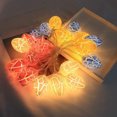 thumbnail image 4 of 10/20 Easter Eggs LED String Lights Batterie USB Charge Fée String Lights Décorations de Pâques pour la Maison, 4 of 6