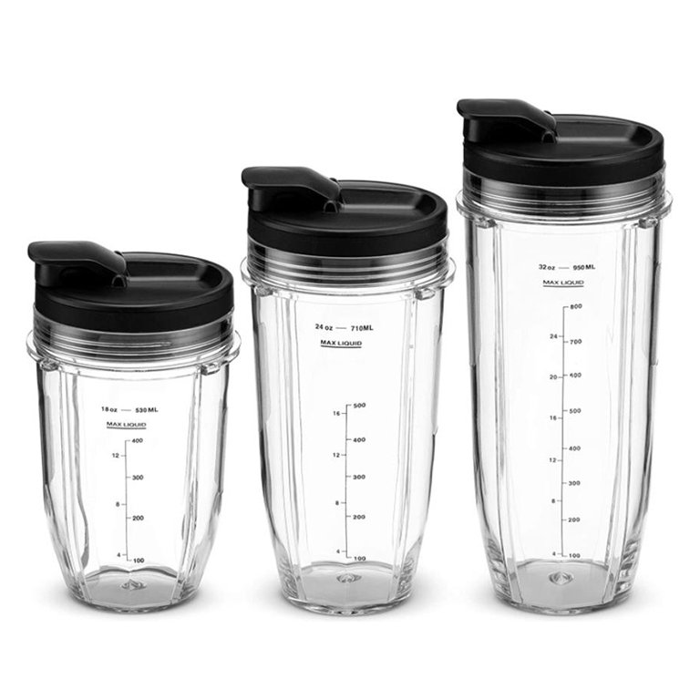 for Nutri Ninja Blender Cups Replacement Parts - Walmart.com