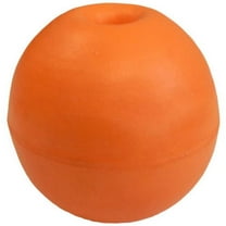 Beau Mac PVC Round Rope Float, 3.7", Orange