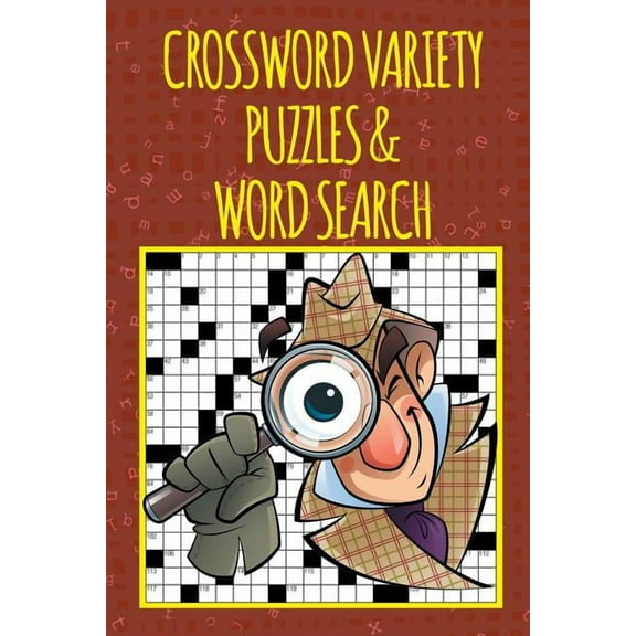 Crossword Variety Puzzles & Word Search (Paperback)