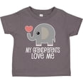 thumbnail image 3 of Inktastic My Grandparents Love Me Baby Clothes Boys or Girls Toddler T-Shirt, 3 of 5