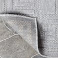 thumbnail image 5 of Modern Geometric Greek Key Indoor/Outdoor Area Rug, Grey, 6' x 8'10" by Blue Nile Mills, 5 of 8