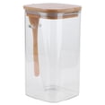 thumbnail image 1 of Pot de Rangement, Pot de Rangement Carré pour Bars Fêtes Familles Restaurants, Cuisines, Hôtels 1200ml, 1 of 8