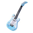 thumbnail image 1 of Children Simulation Guitar Toy Multifunctional Mode Musical Instrument Lights Music Blue Plastic 22.4X7.9X1.6 Inches Blue, 1 of 7