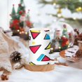 thumbnail image 2 of Yayeee Flameless Candles with Remote Flickering Battery Operated Multi Color Changing, Red Triangles, 2 of 7